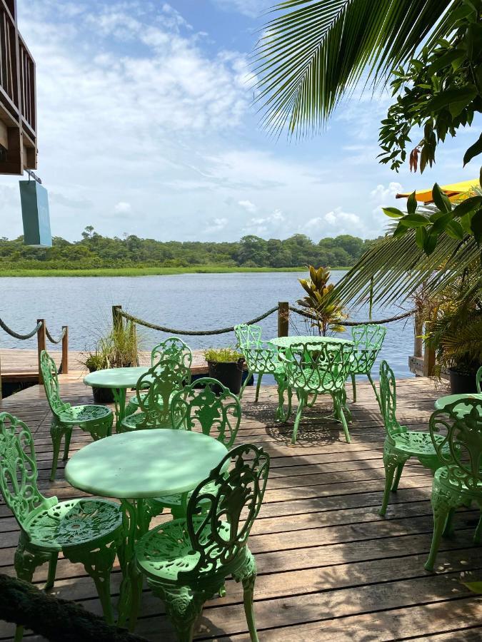 El Hostel Del Patio Tortuguero Luaran gambar