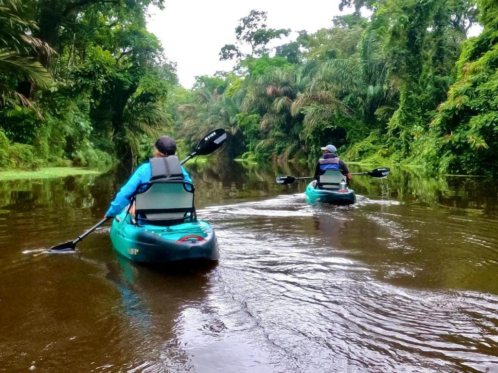 El Hostel Del Patio Tortuguero Luaran gambar