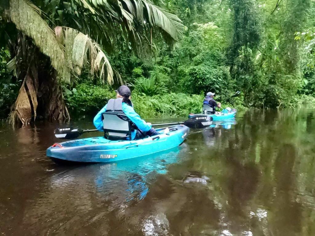 El Hostel Del Patio Tortuguero Luaran gambar